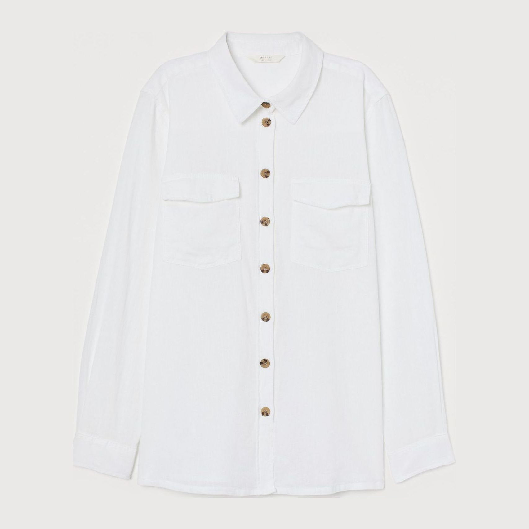 

Рубашка H&M 8523001sdm 46 Белая