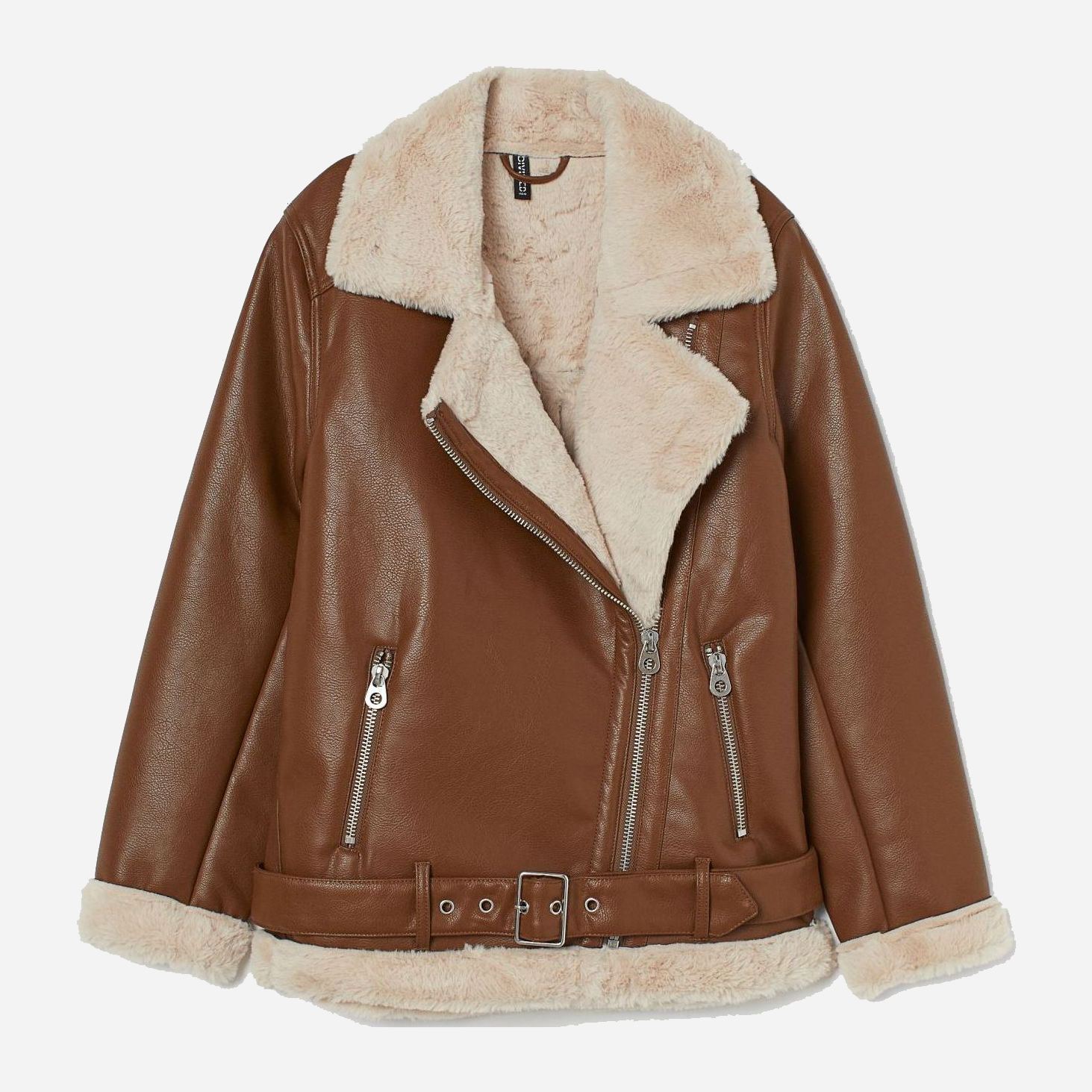 

Дубленка H&M 8761442wtr XS Коричневая