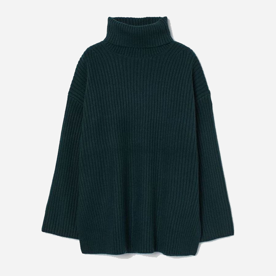 

Свитер H&M 9203522wtr S Темно-зеленый