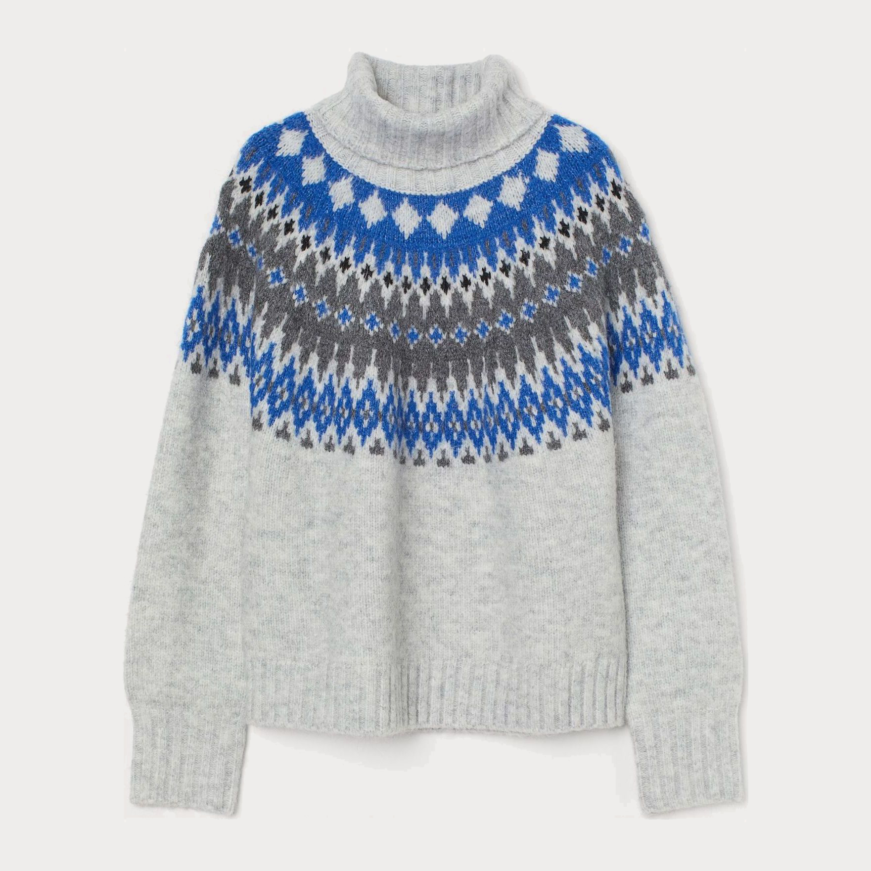 

Свитер H&M 9279362wtr L Светло-серый
