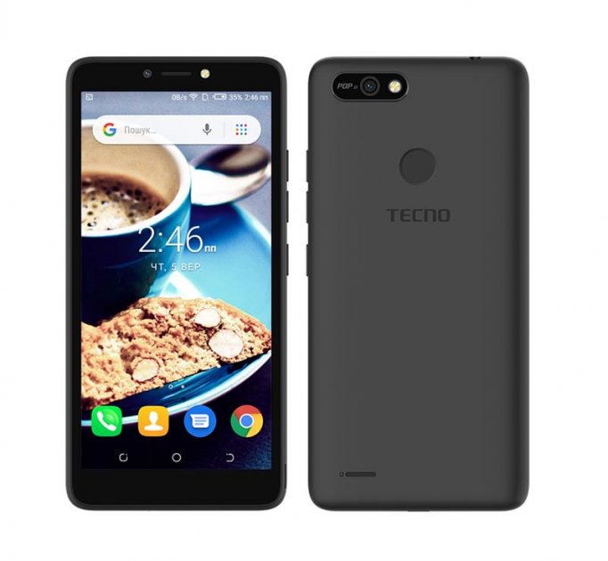 

Смартфон Tecno Pop 2F (B1G) 1/16GB Dual Sim Midnight Black