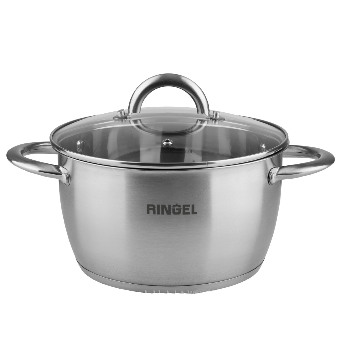 

Кастрюля RINGEL Bonn Кастрюля 22 см (4.7л) с крышкой (RG-2003-22)
