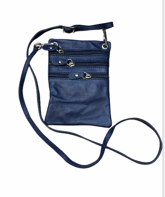 

Клатч Italian Bags 3362_blue Кожаный Синий