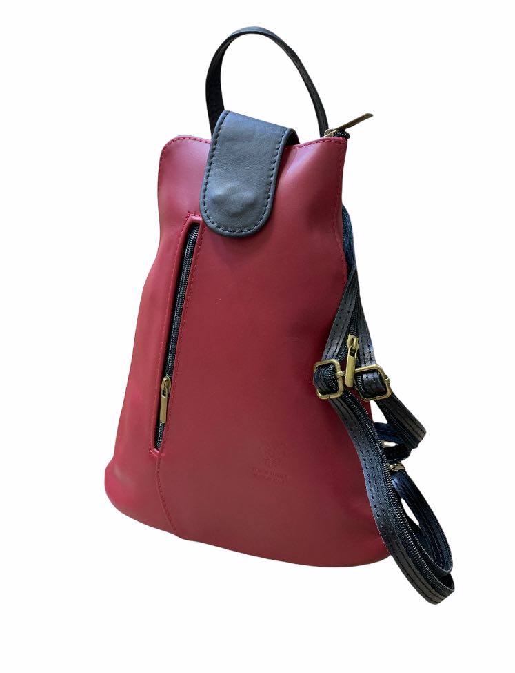 

Рюкзак Italian Bags 3357_red_1_black Кожаный Черный