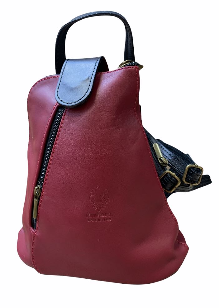 

Рюкзак Italian Bags 3358_red_1_black Кожаный Черный