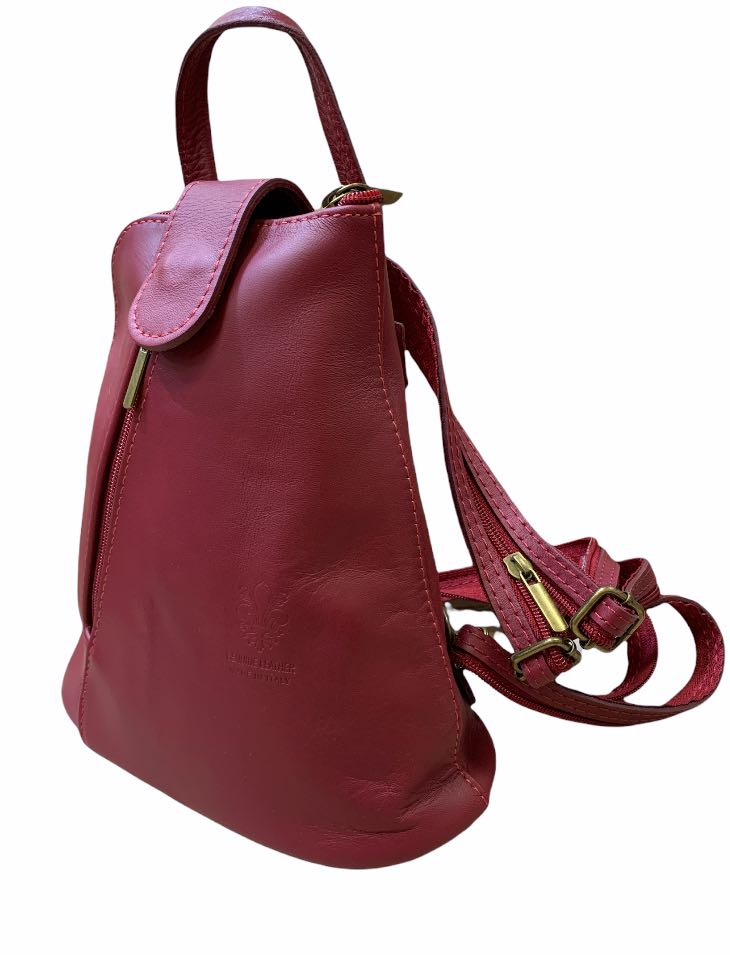 

Рюкзак Italian Bags 3358_red_1 Кожаный Красный