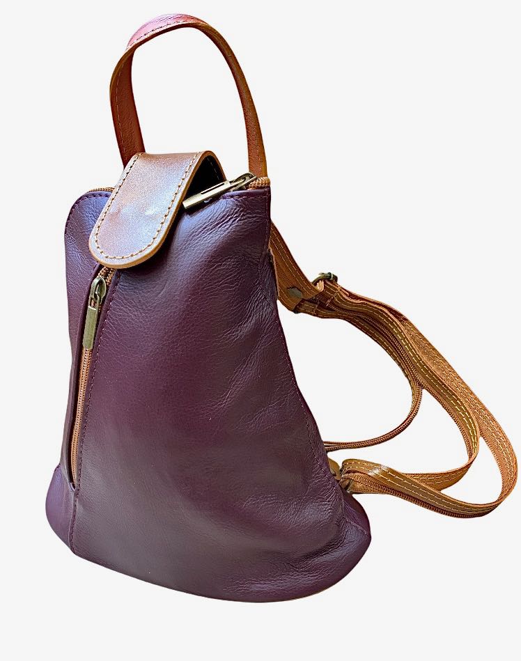 

Рюкзак Italian Bags 3358_bordo_cuoio Кожаный Бордовый