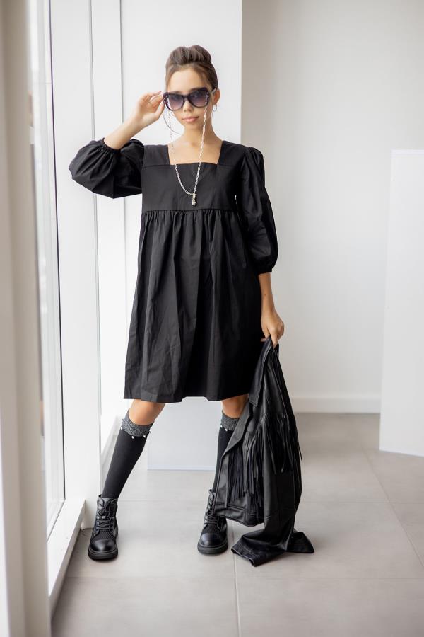 

Сукня Madlen пд5706 чорний 152