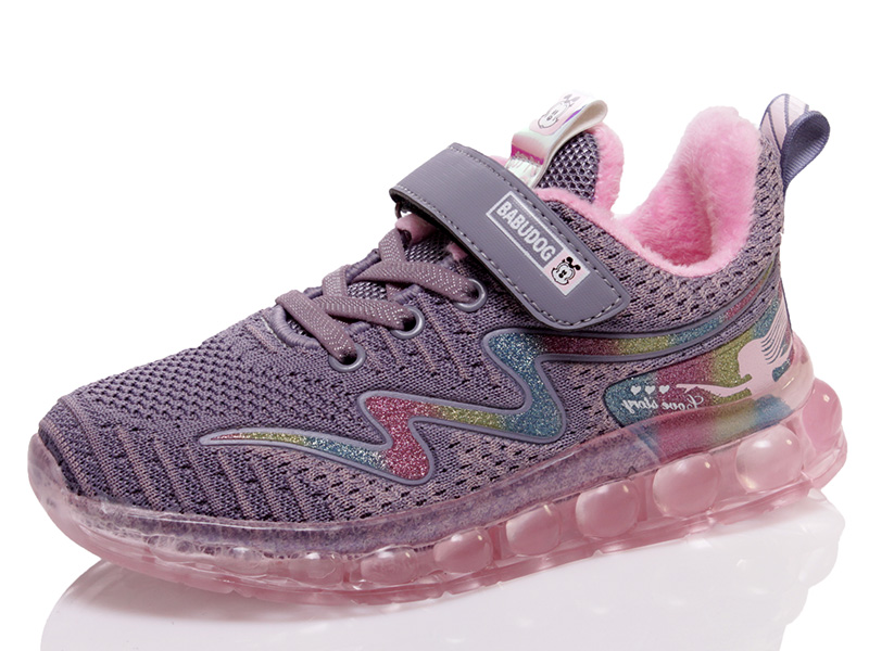 

Женские кроссовки деми Babudog 9956 purple Розовый р.36 (22 см.)