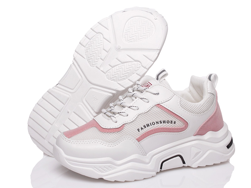 

Женские кроссовки деми Prime H02 WHITE-PINK(36-39) Белый р.39
