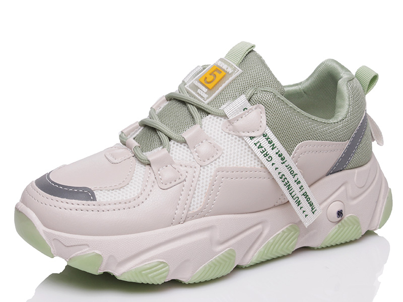 

Женские кроссовки деми Prime 2003 WHITE-GREEN(36-40) Белый р.40