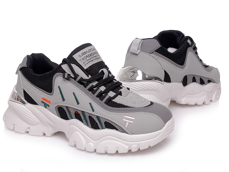 

Женские кроссовки деми Prime 209 GREY-ds Серый р.37