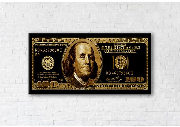 

Картина на холсте IBR Golden Standard 50x100 см