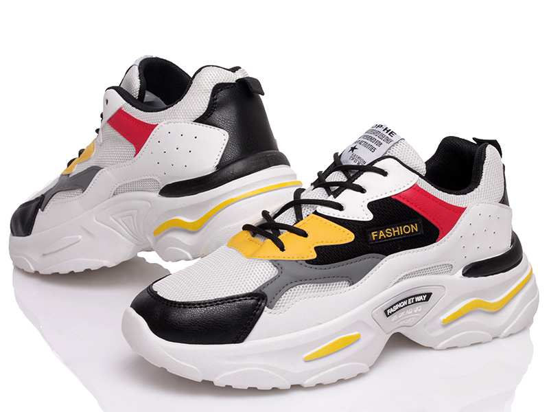 

Мужские кроссовки деми Prime Z1-27 WHITE-YELLOW Белый р.44 (28 см.)