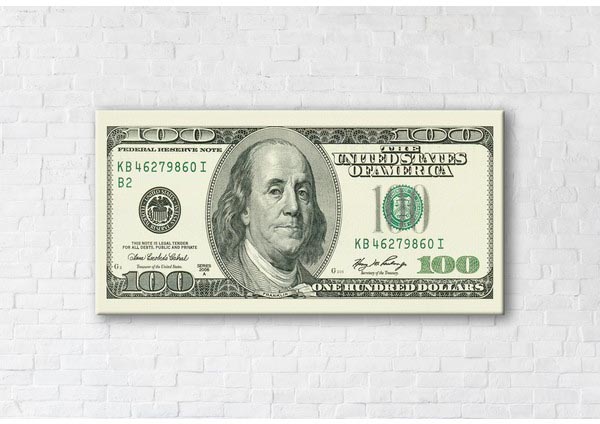 

Картина на холсте IBR USA Standard 40x80 см