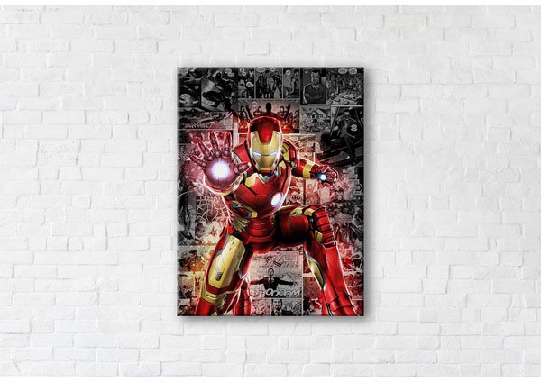 

Картина на холсте IBR Iron Man 45x60 см