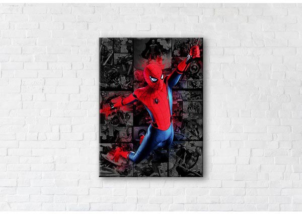 

Картина на холсте IBR Spiderman 90x120 см