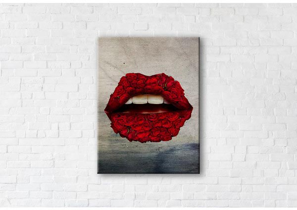 

Картина на холсте IBR Rose Lips 45x60 см