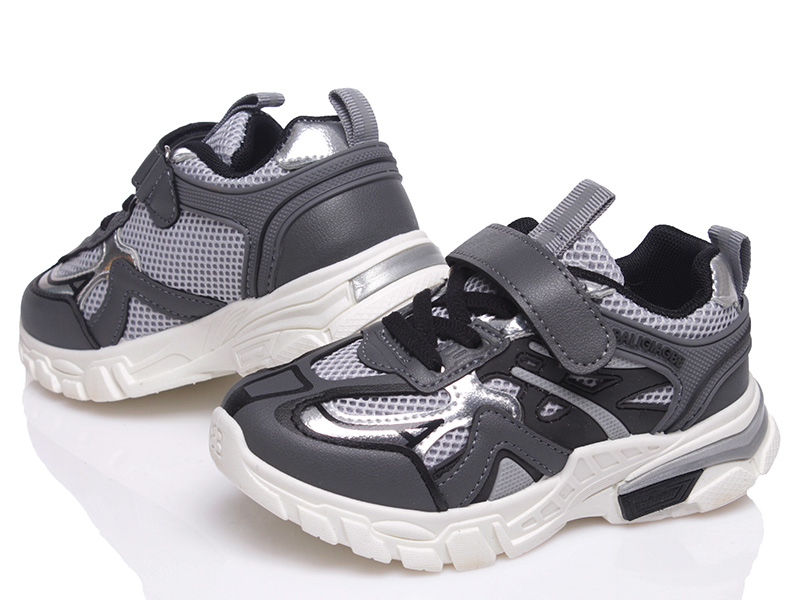 

Детские кроссовки деми Kidsmix 6606 grey для мальчика Серый р.31
