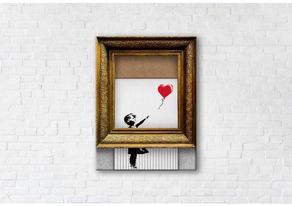 

Картина на холсте IBR Banksy Balloon 50x65 см