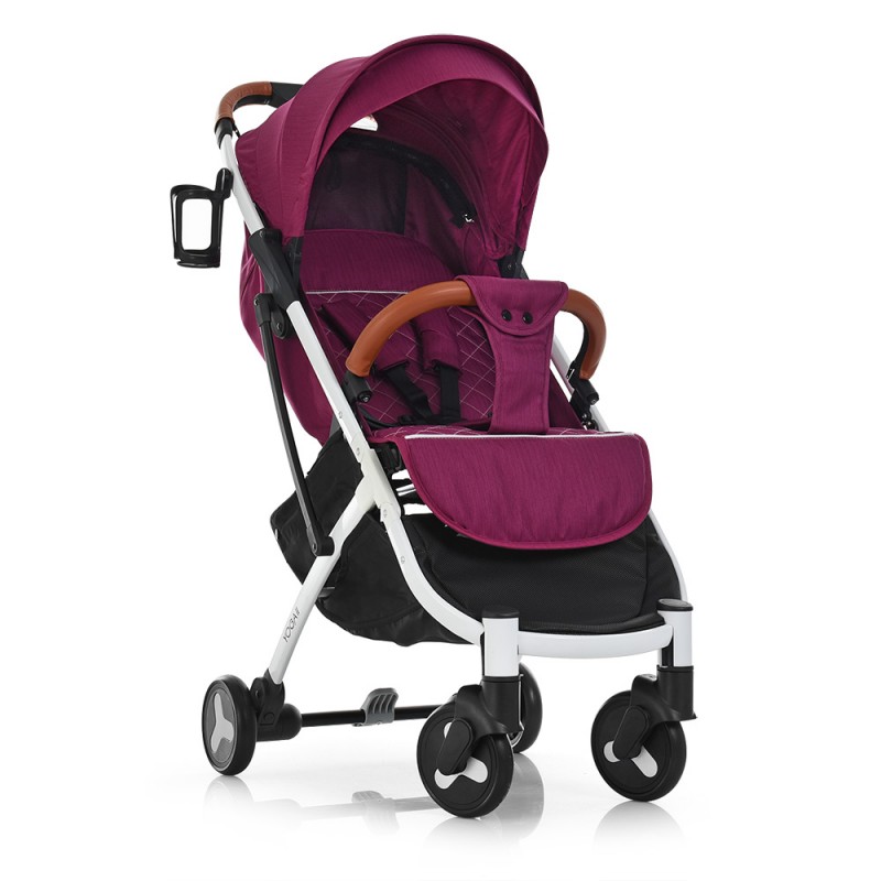 

Всесезонная детская коляска El Camino с поворотными передними колесами M 3910-9 YOGA II