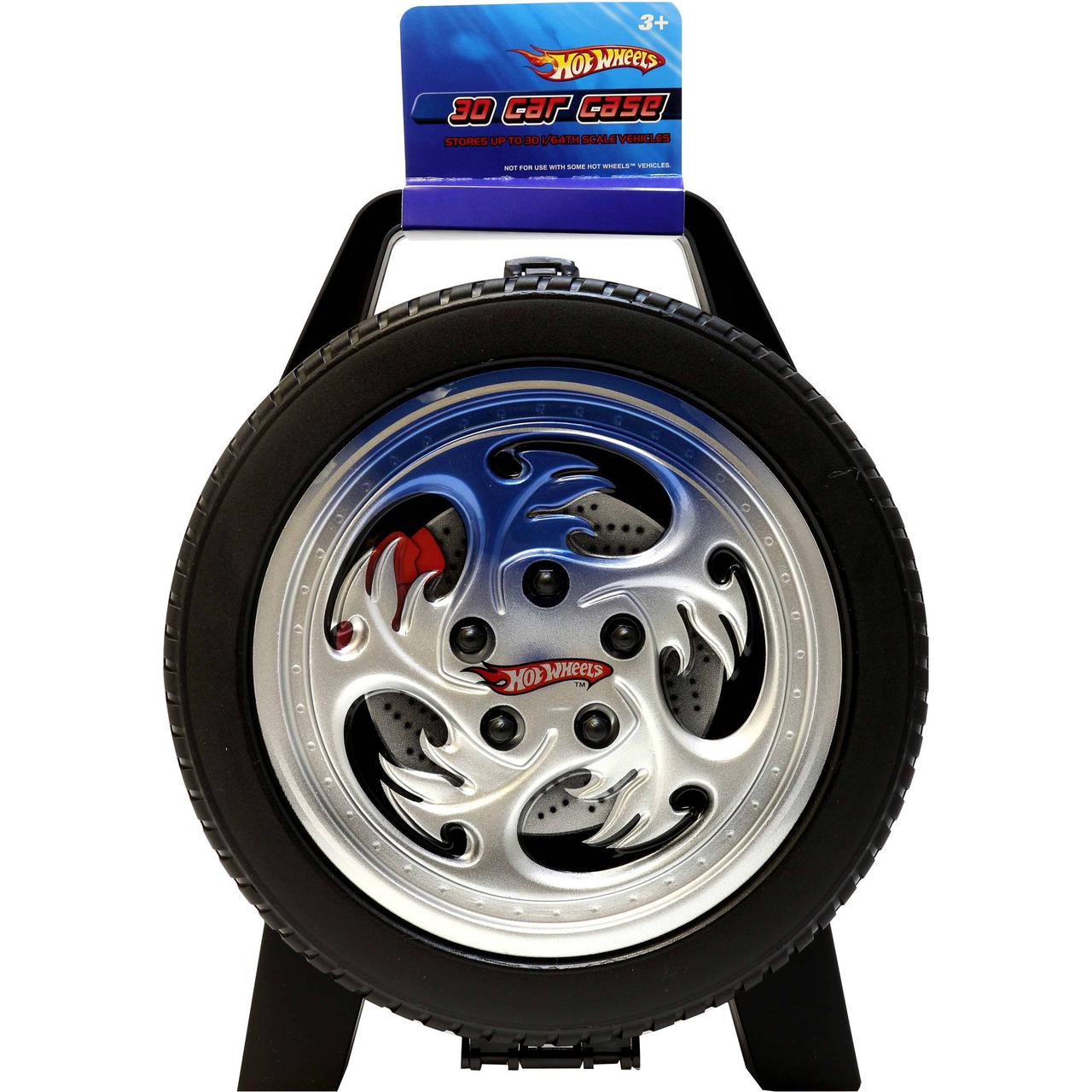 

Кейс для хранения машин Hot Wheels в форме колеса 30 шт