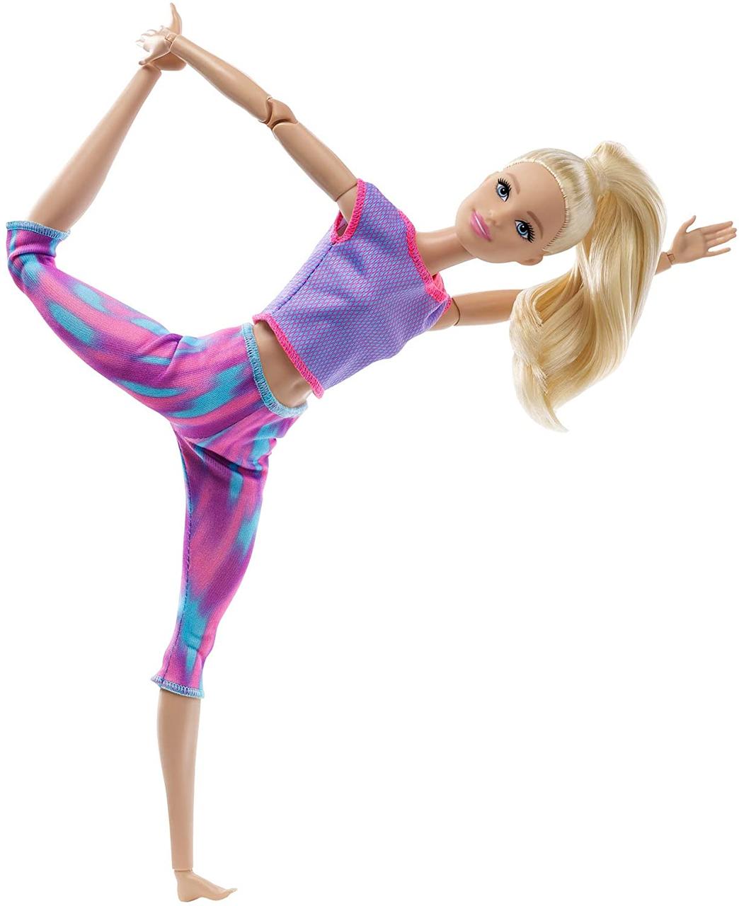 

Кукла Barbie серии Йога Двигайся как я - Блондинка