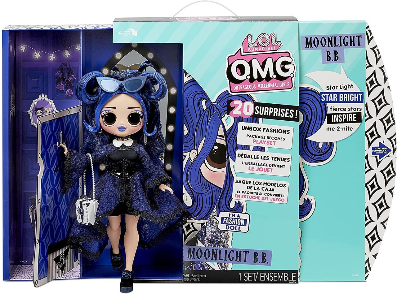 

Игровой набор с куклой L.O.L. Surprise O.M.G Doll Series 5 Леди Луна с аксессуарами