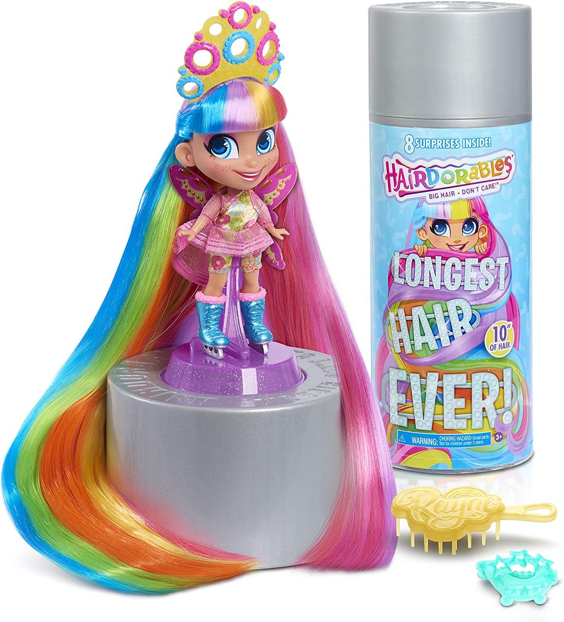 

Кукла Hairdorables серии Longest Hair Самые длинные волосы Ренни Rayne