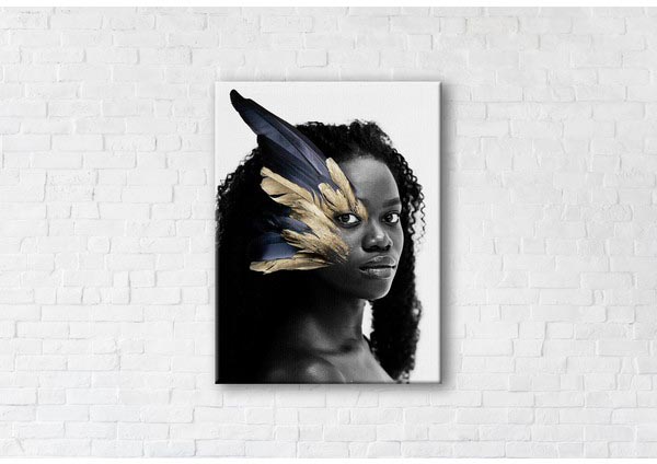 

Картина на холсте IBR Golden Wing 45x60 см