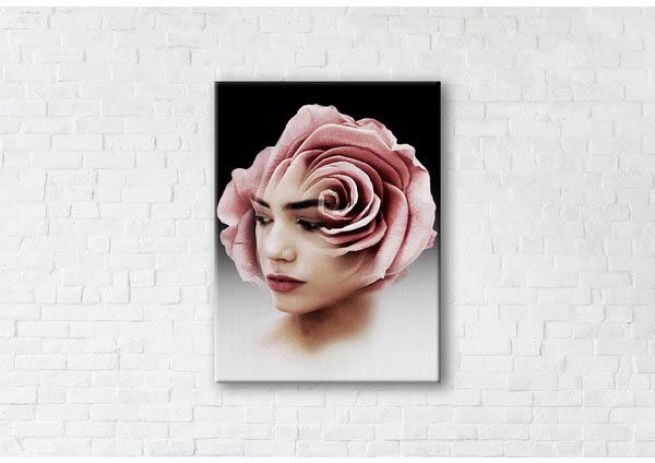 

Картина на холсте IBR Rose 75x100 см