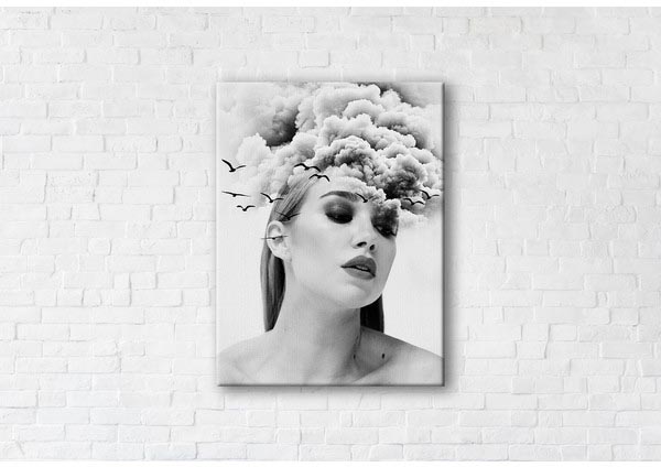 

Картина на холсте IBR Volcanic Smoke 50x65 см