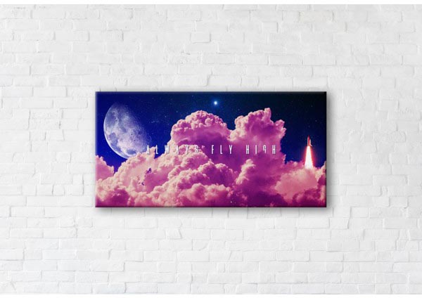 

Картина на холсте IBR Always Fly High 60x120 см