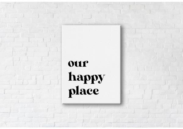 

Картина на холсте IBR Happy Place 45x60 см