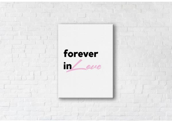 

Картина на холсте IBR Forever In Love 75x100 см