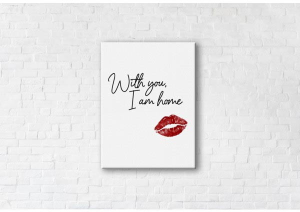 

Картина на холсте IBR With You 90x120 см