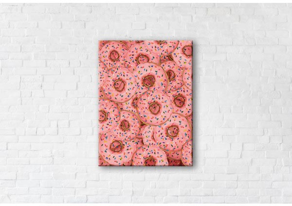 

Картина на холсте IBR Donut 75x100 см