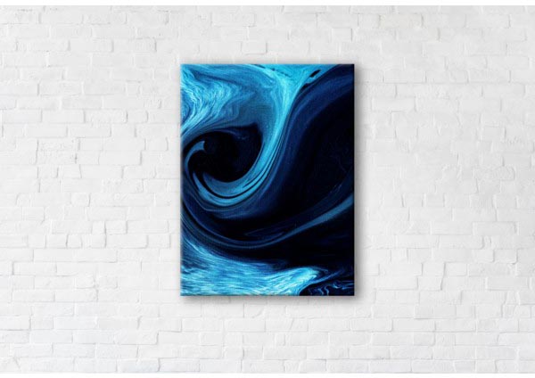 

Картина на холсте IBR Blue Wave 75x100 см