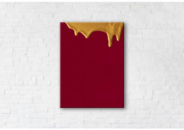 

Картина на холсте IBR Burgundy Gold 50x65 см