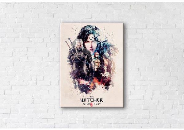 

Картина на холсте IBR The Witcher: Wild Hunt 45x60 см