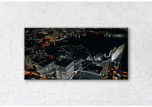 

Картина на холсте IBR Big City Lights 50x100 см