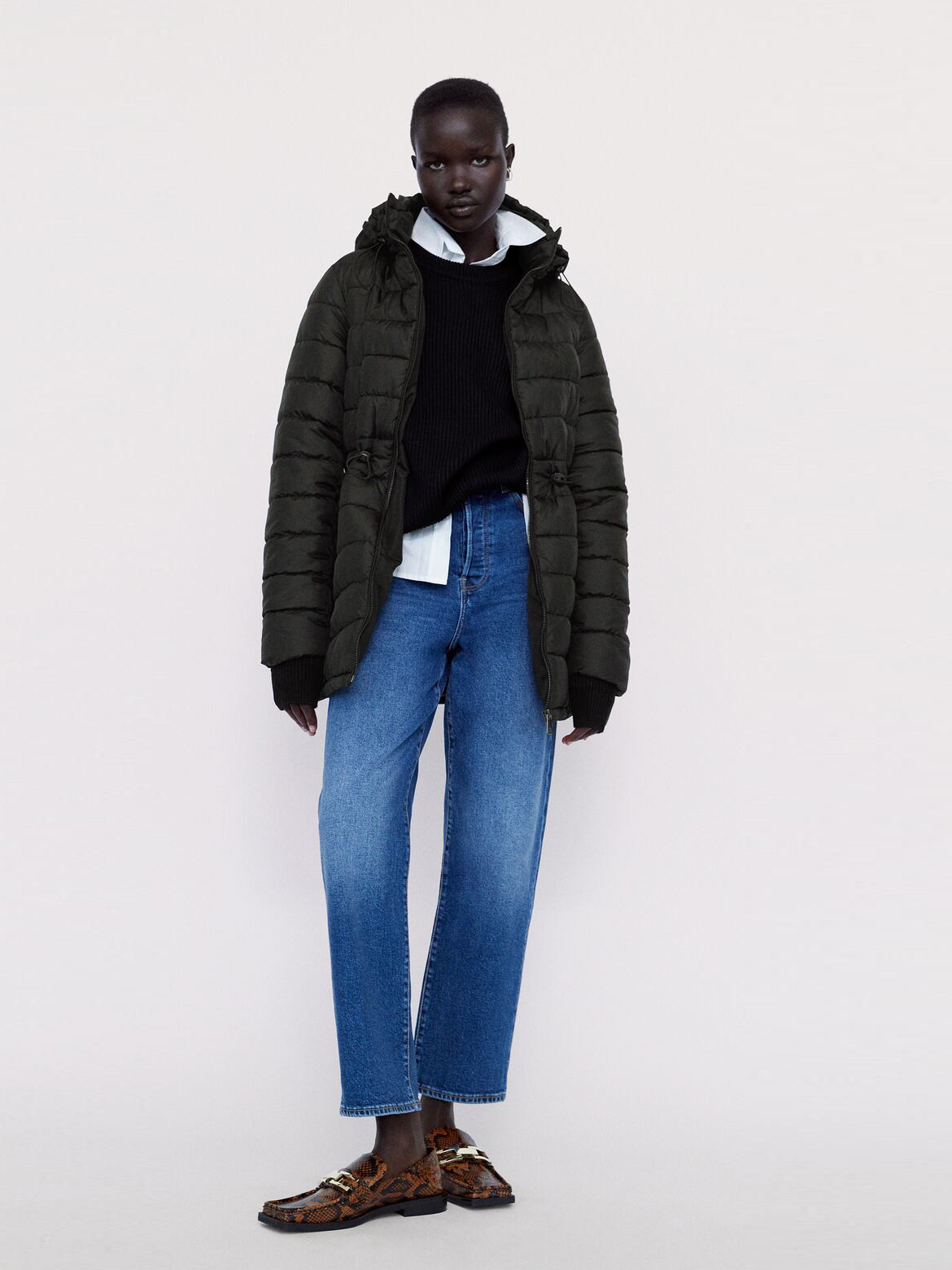 

Куртка Zara 08372243800 S Черная
