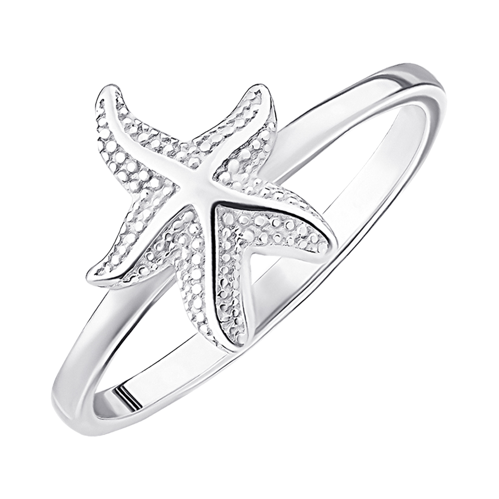

Серебряное кольцо 000148192 17 размера