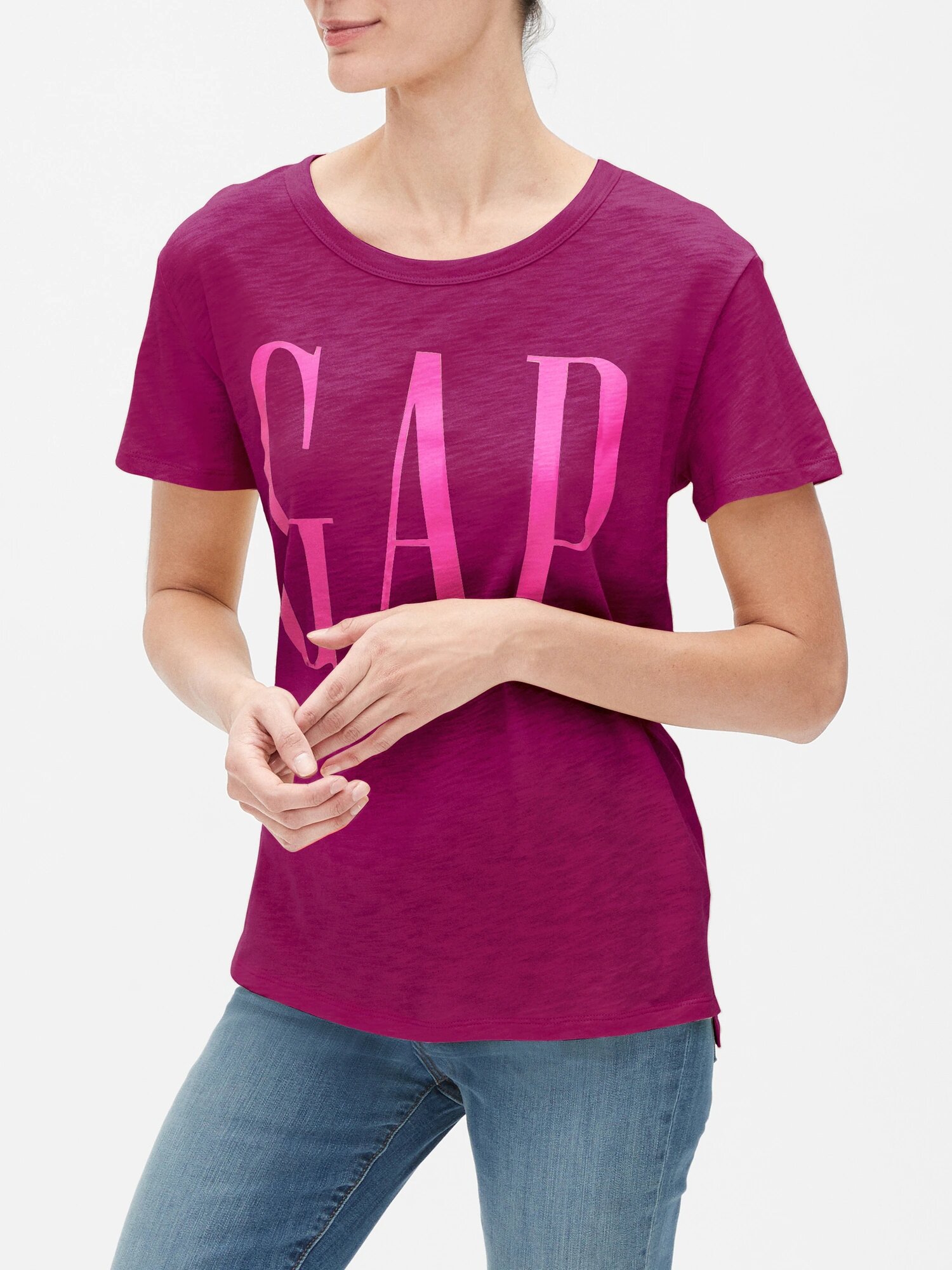 

Футболка GAP 979516414  Фиолетовая, Футболка GAP 979516414 XS Фиолетовая