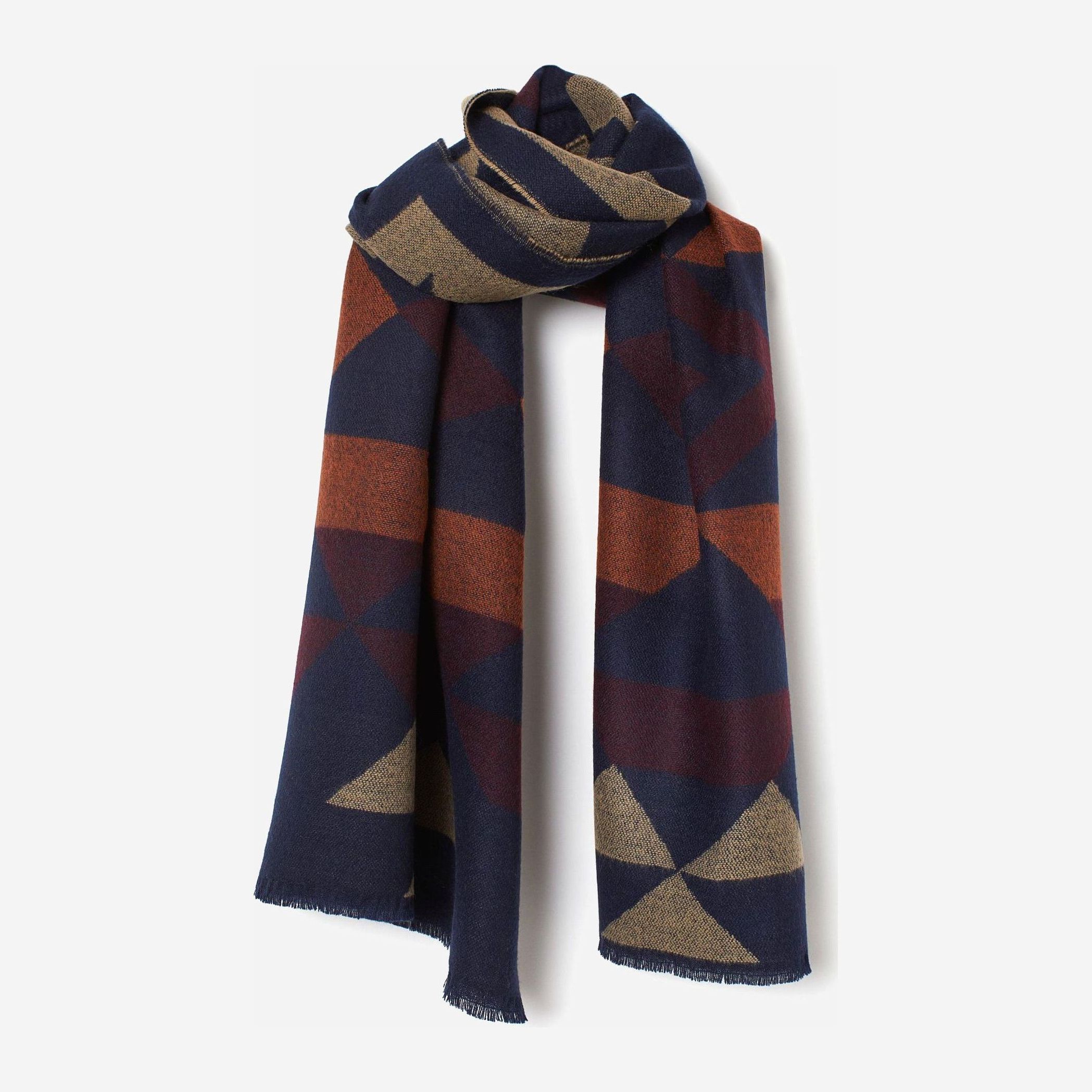 

Шарф H&M 7608790Awtr 200х60 см Темно-синий
