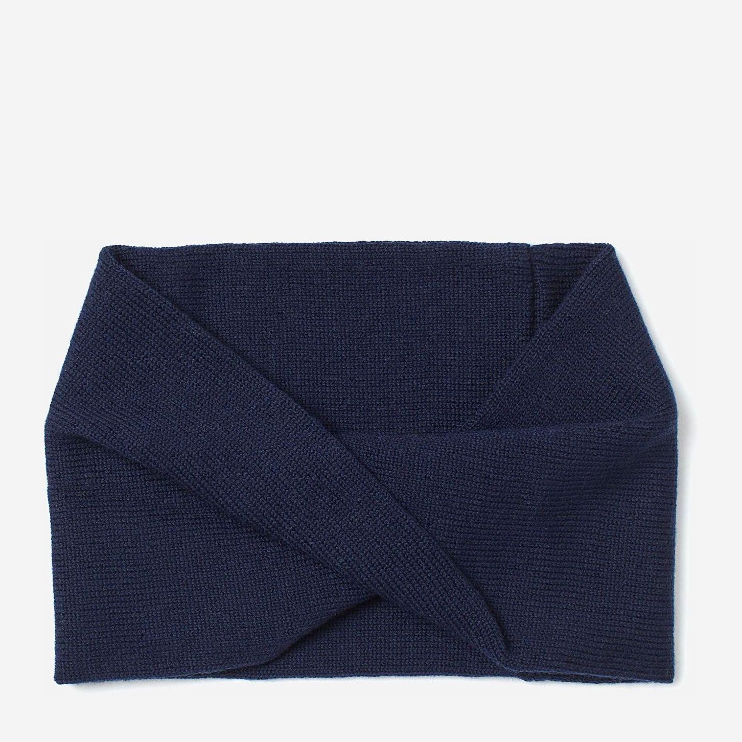

Шарф-снуд H&M 8910392wtr 46х14 см Темно-синий