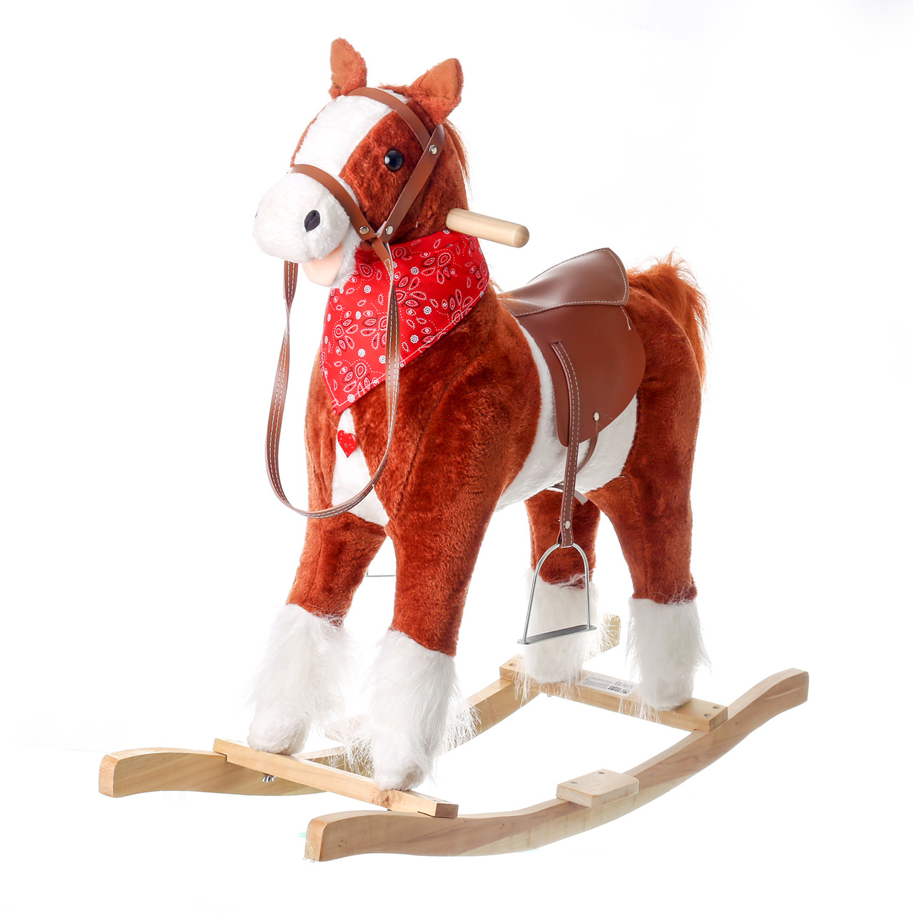 

Лошадка качалка Huada Toys W08 музыкальная Коричневая (А2303)