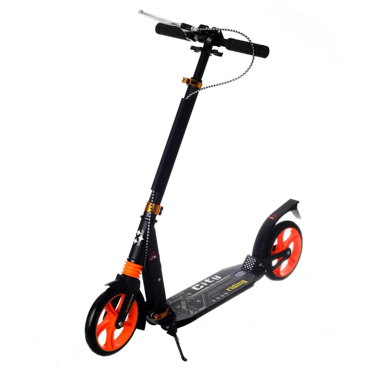 

Самокат Scooter 5479 Черный с красным (А5479)