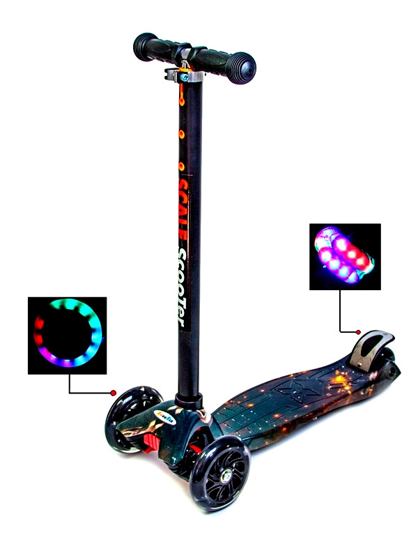 

Самокат детский Scooter Maxi Планета