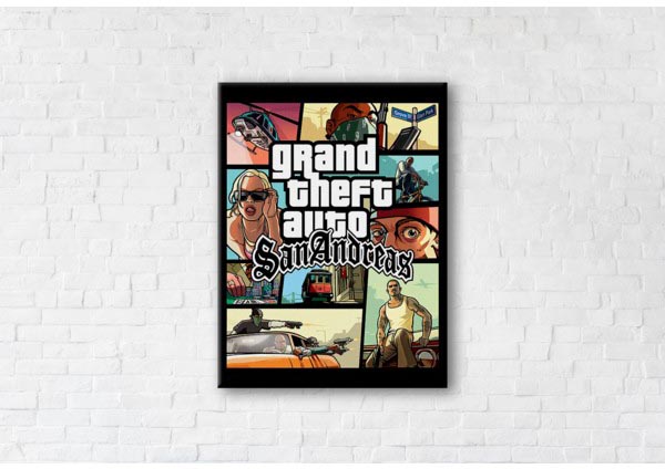

Картина на холсте IBR GTA San Andreas 90x120 см